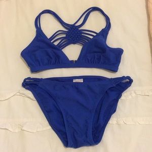 Royal Blue Bikini Set